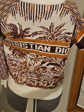 Christian Dior Authenticity Unknown Zip Up Sweater